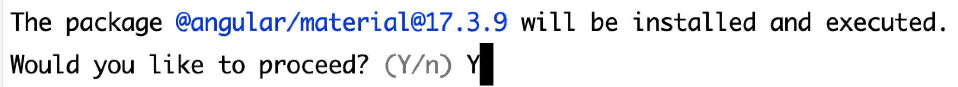 03 Instalación de Angular Material